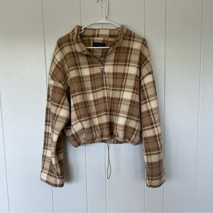 Cropped Sherpa Jacket